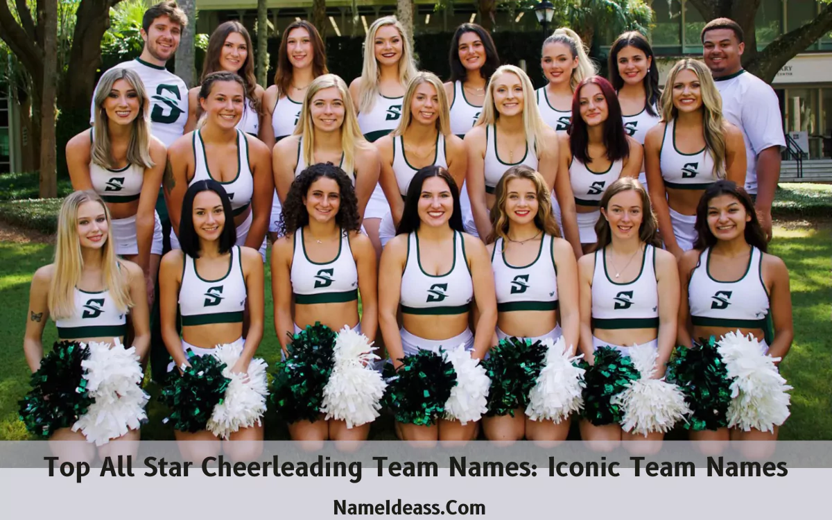 All Star Cheerleading Team Names